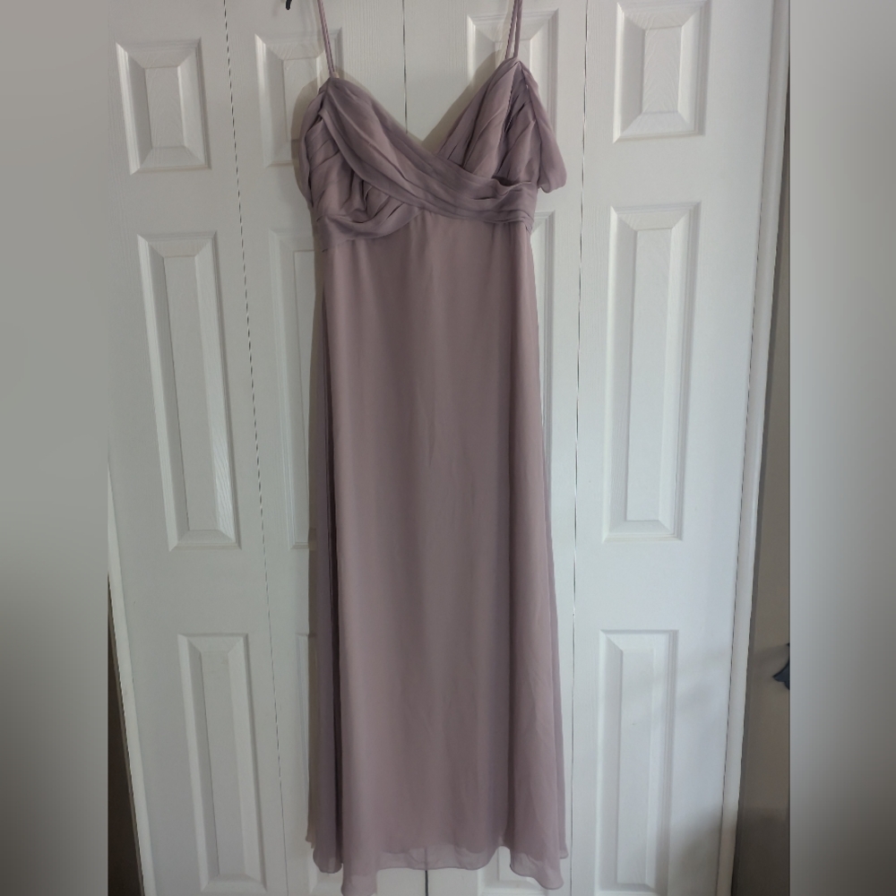Elegant Mauve Maxi Dress